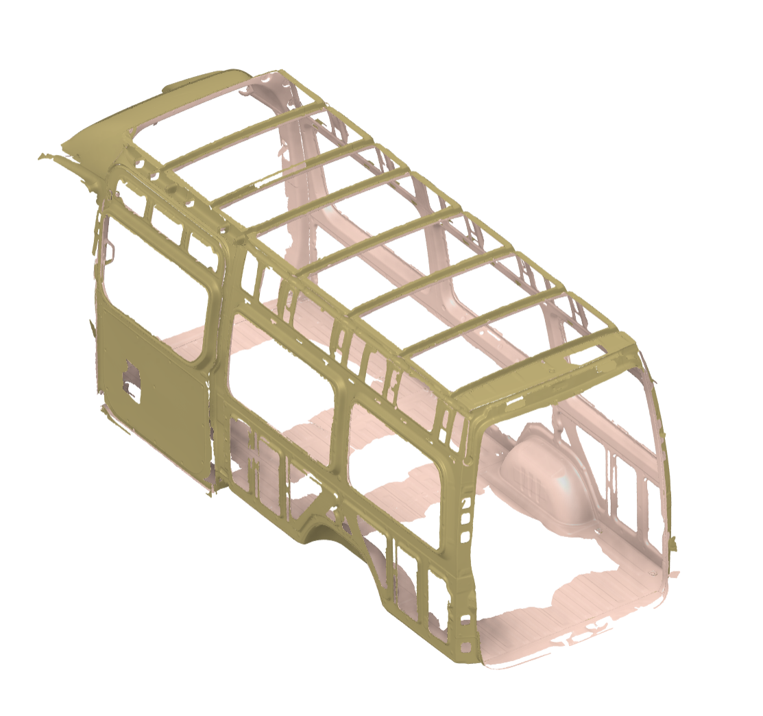 MERCEDES SPRINTER 2024 3D SCAN