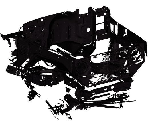 40 Series body 80 series Chassis 3D Engine Bay Scan