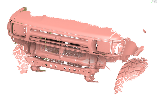 TOYOTA HILUX LN106 1992 FRONT SCAN