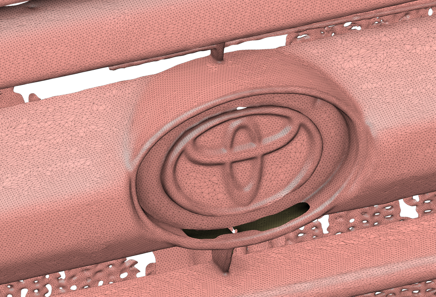 TOYOTA HILUX LN106 1992 FRONT SCAN
