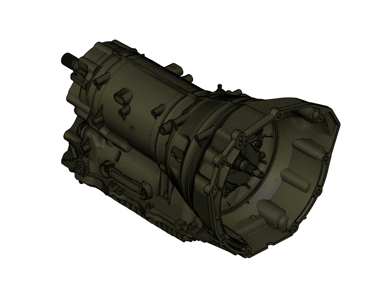 JEEP GRAND CHEROKEE 3LTR DIESEL 2015 ZF-8HP70 3D SCAN