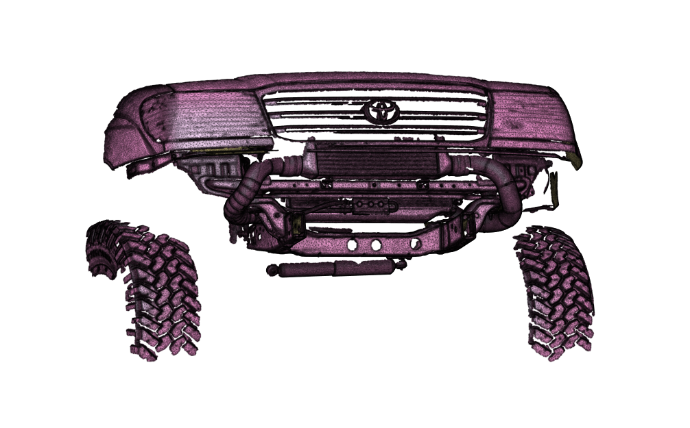 105 SERIES LANDCRUISER FRONT SCAN