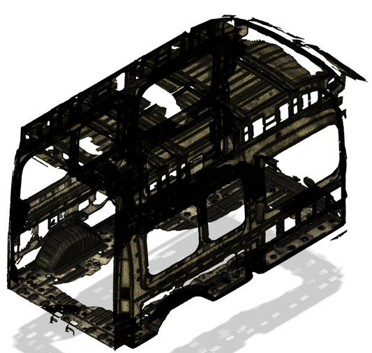 LDV DELIVERY 9 3D SCAN