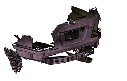 100 SERIES LANDCRUISER FRONT AND REAR SCAN LOCATIONS