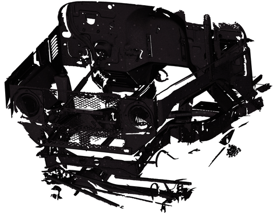 40 Series body 80 series Chassis 3D Engine Bay Scan