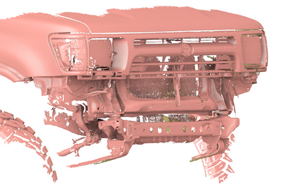 TOYOTA HILUX LN106 1992 FRONT SCAN